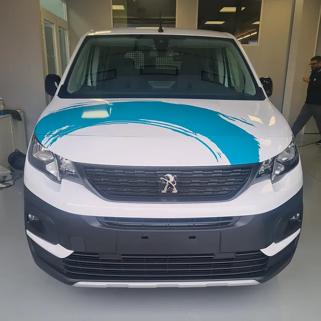 Coche rotulado